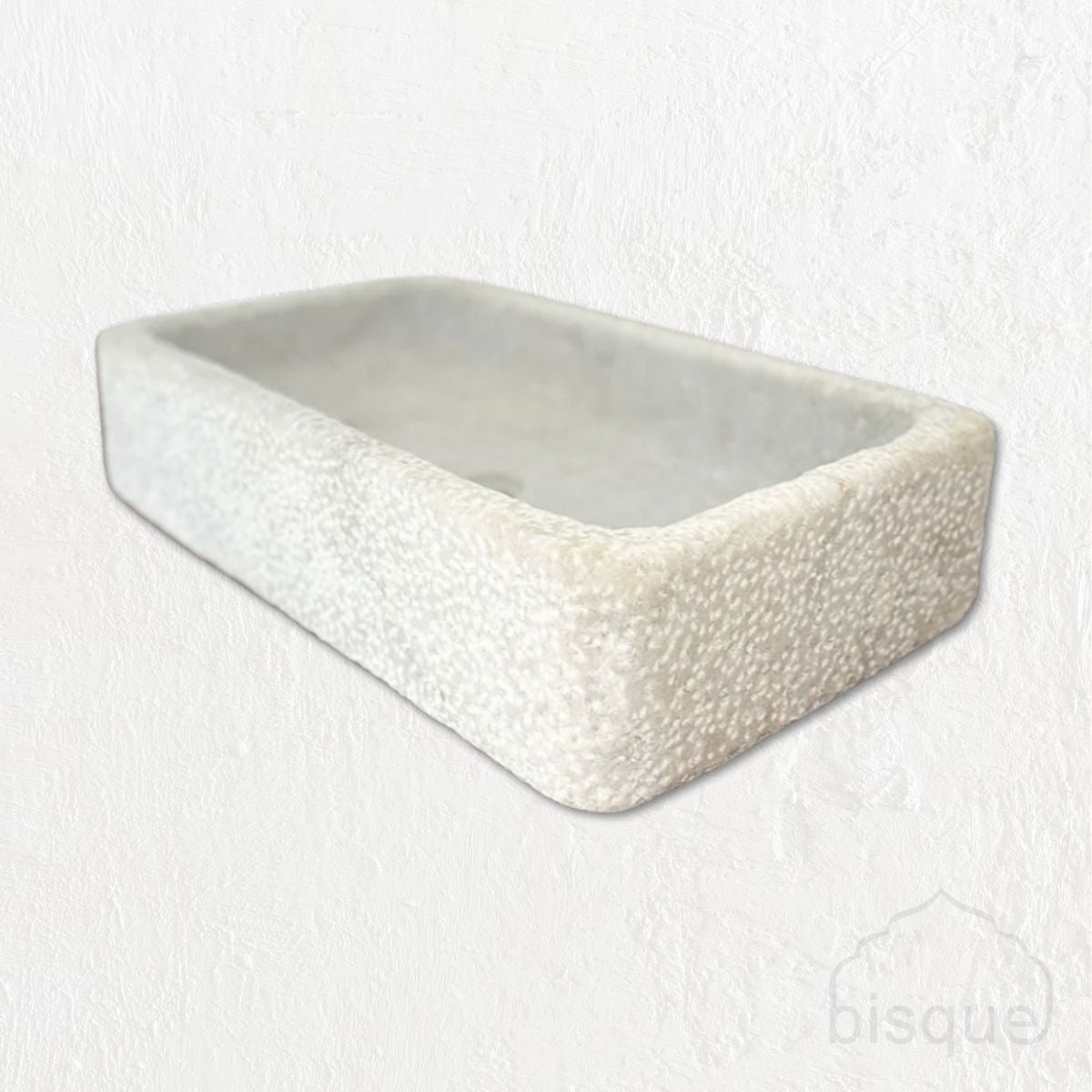 Parul : Marble Basin, Hammered Exterior Finish