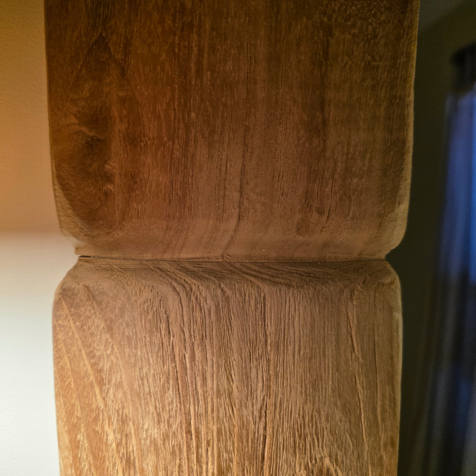 Mirror : Bandile : Recycled Teak Asymetrical Mirror,70 x 110 cm