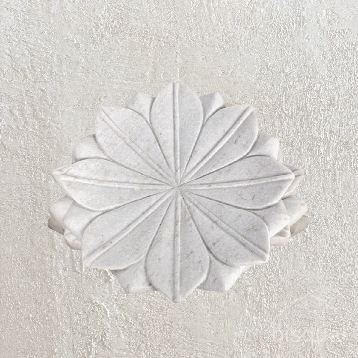 Verana : Marble Flower Plate