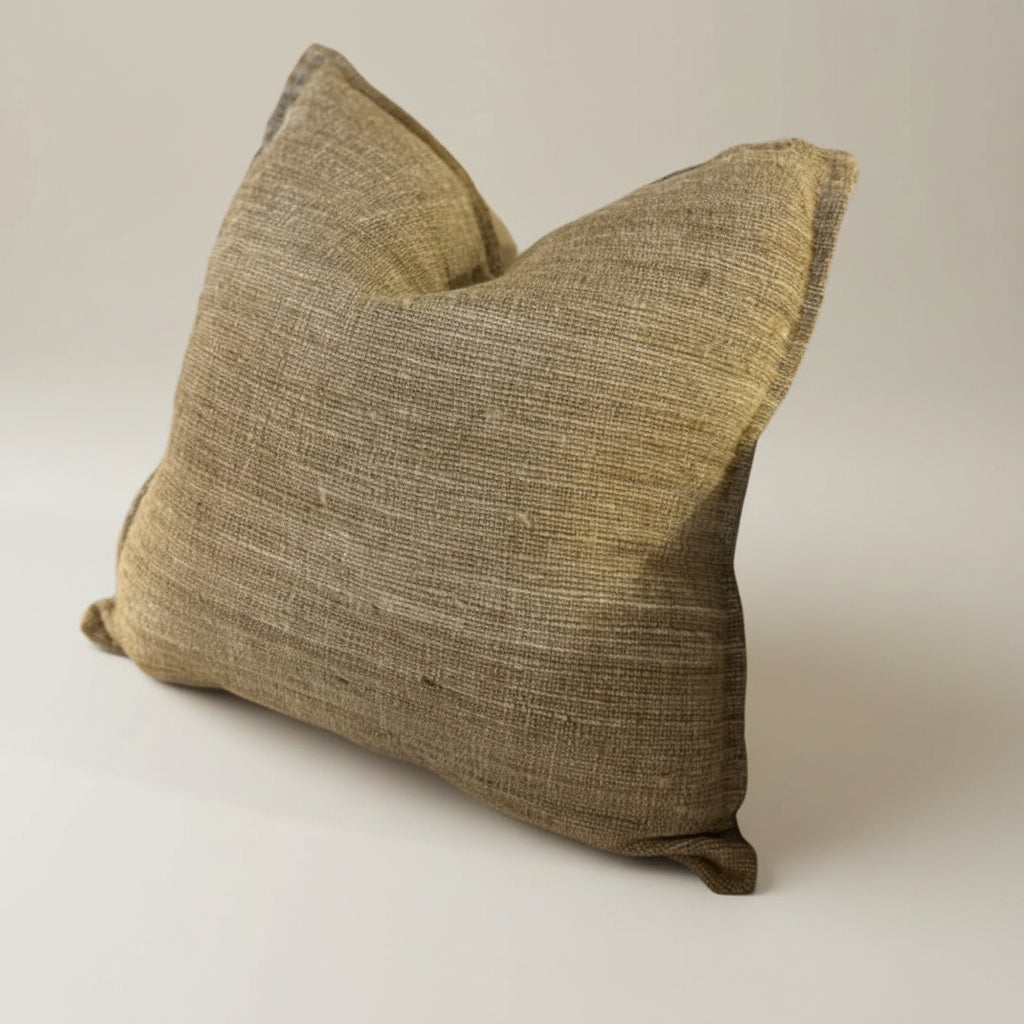Cushion: Christiane : Braid Silk | Cream | 60 x 60 cm