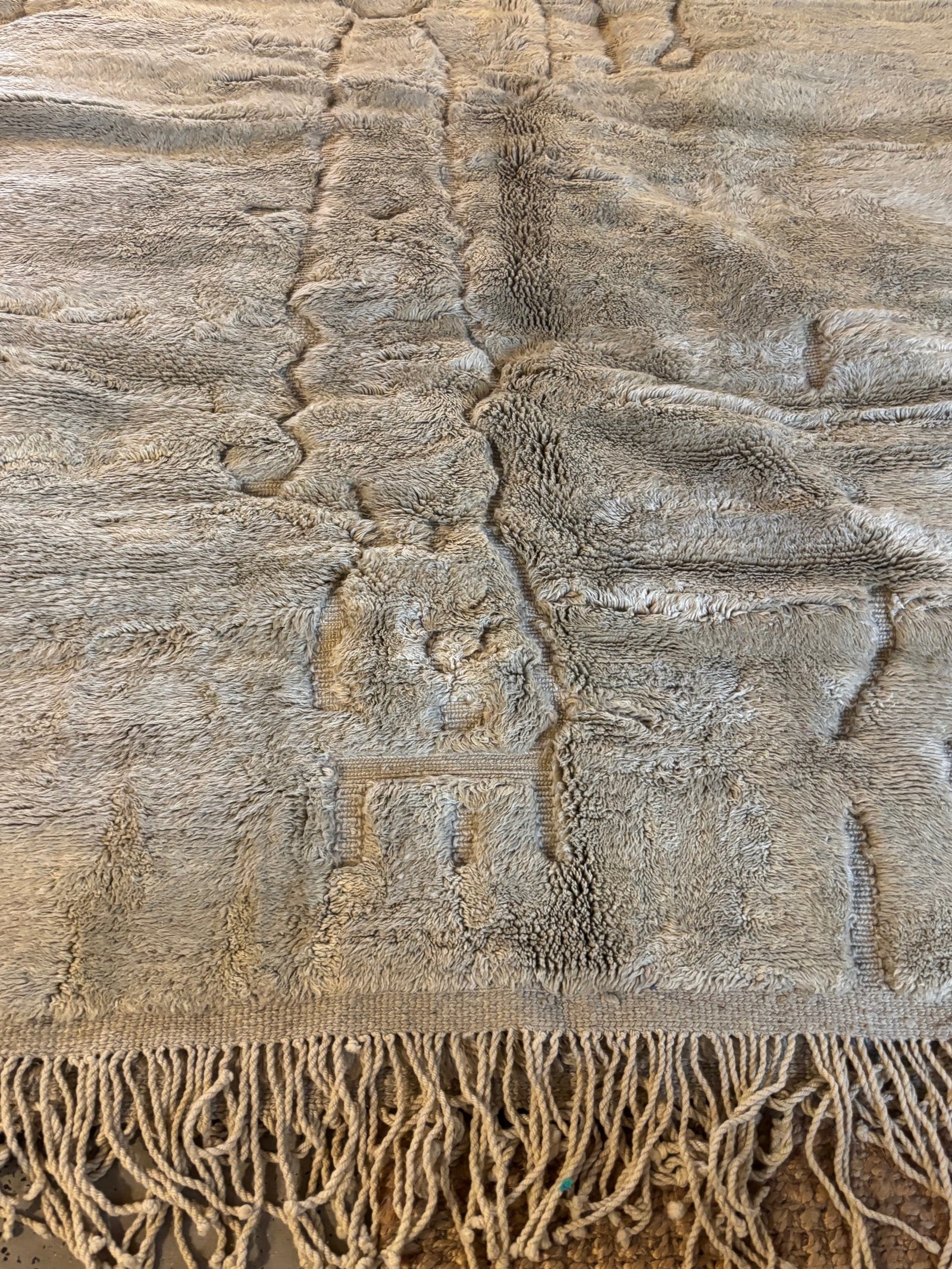 Agadir : Moroccan Rug, Taupe Large