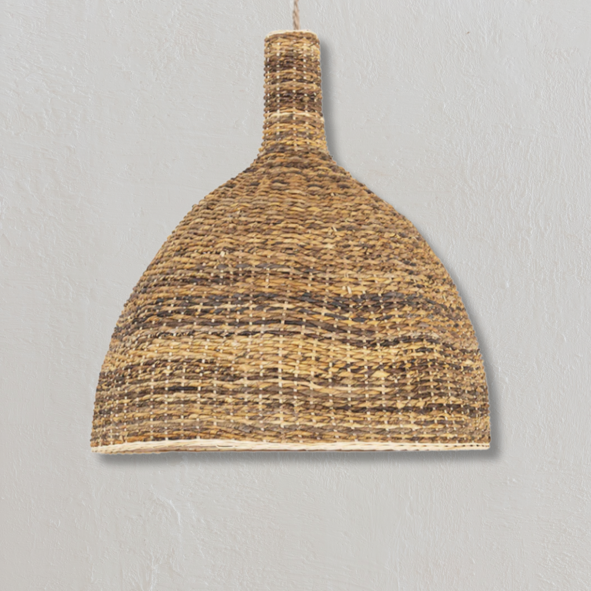 Pendant Lights : Agung : Banana Fibre 70cm and 90cm Dome Pendant Light