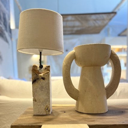 Negasi : Limestone Vase