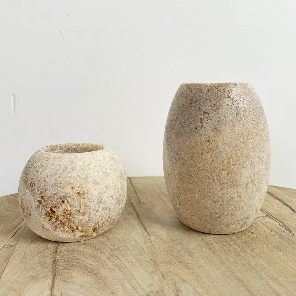 Lamia : Onyx Candleholder, Small