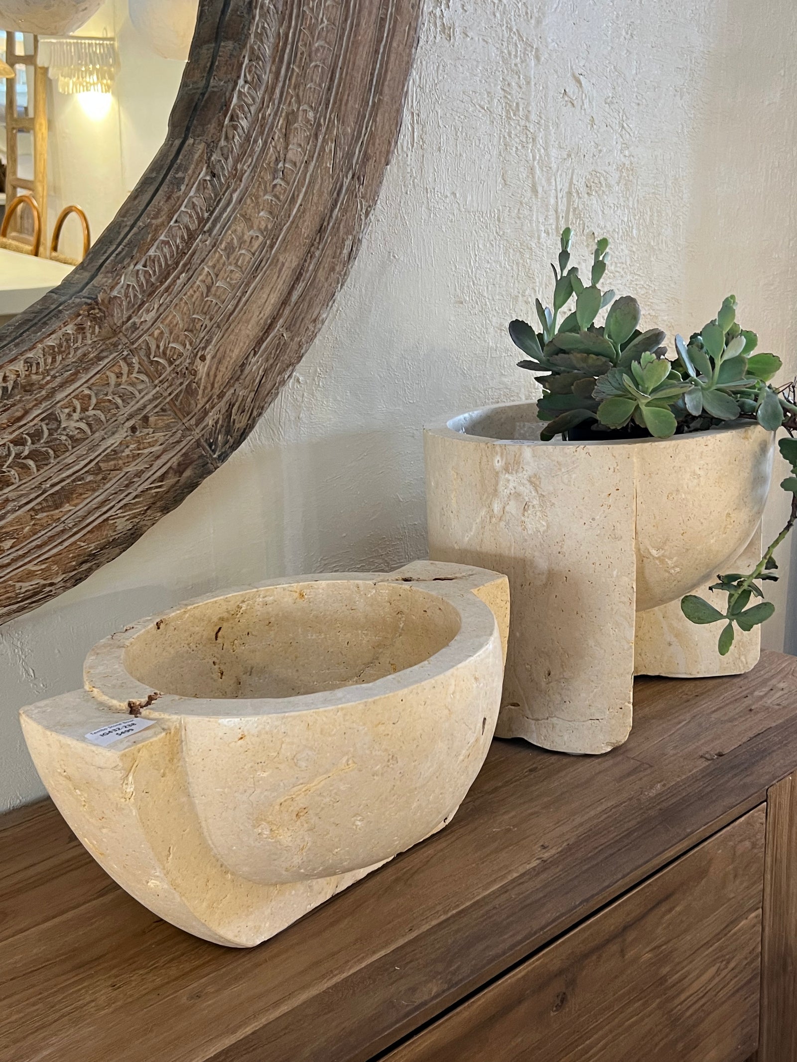 Kul : Ox Wagon Round Mirror