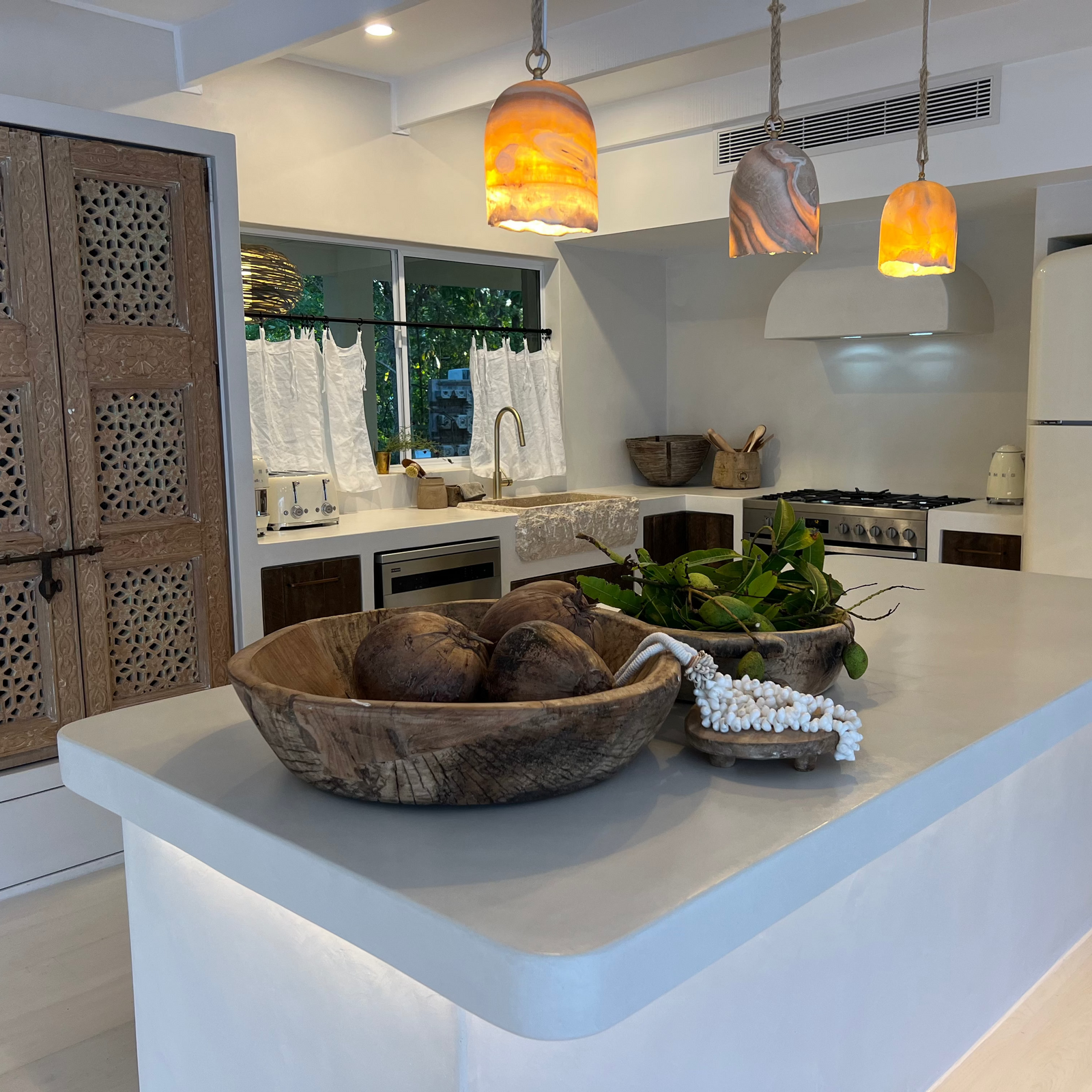Pendant Light : Alina : Onyx 22cm Dome