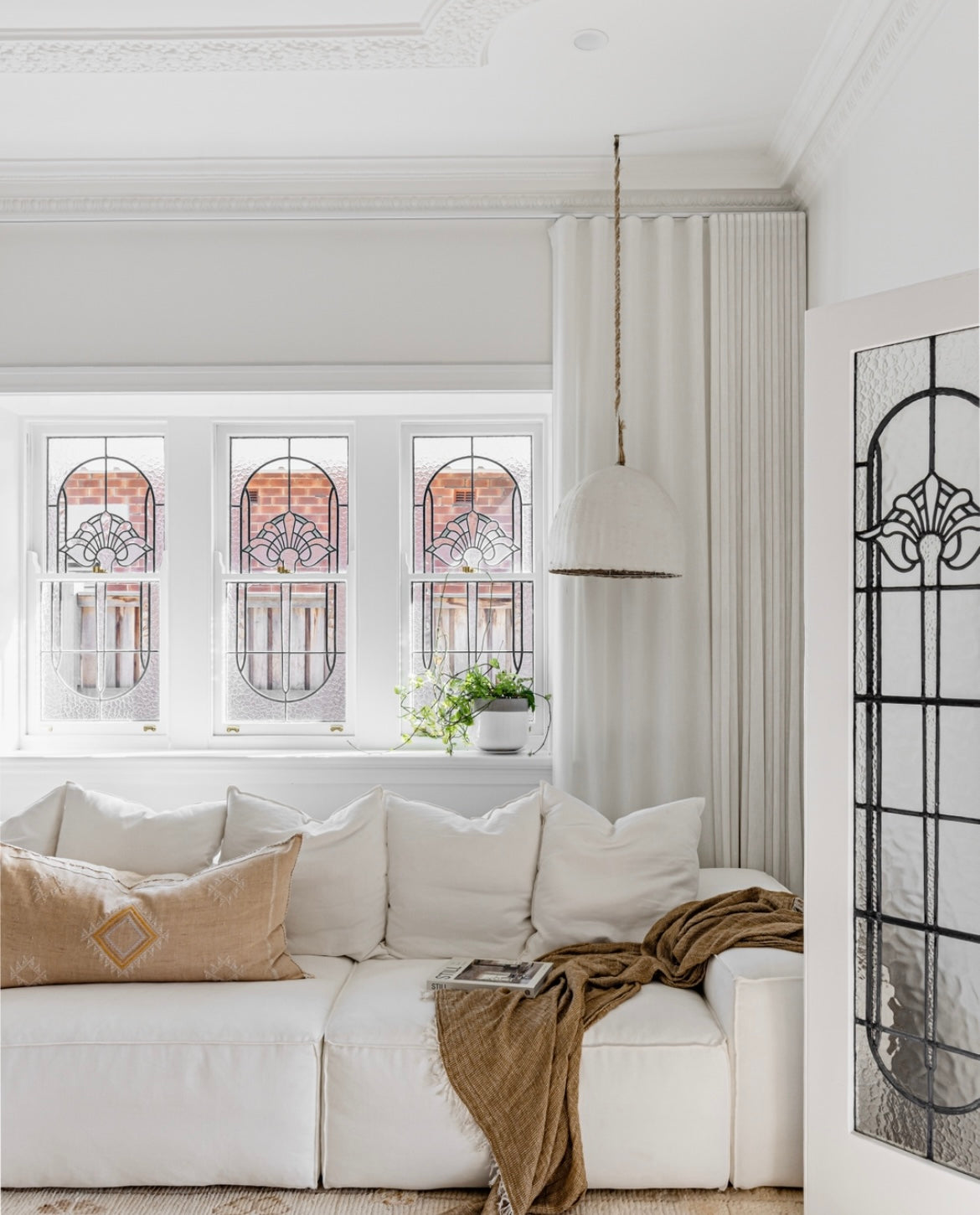 Chinara : Clay Dome Pendant Light