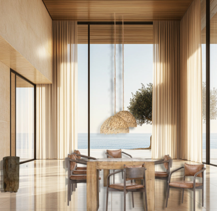 Italo : Chunky Leg Dining Table 2.4m