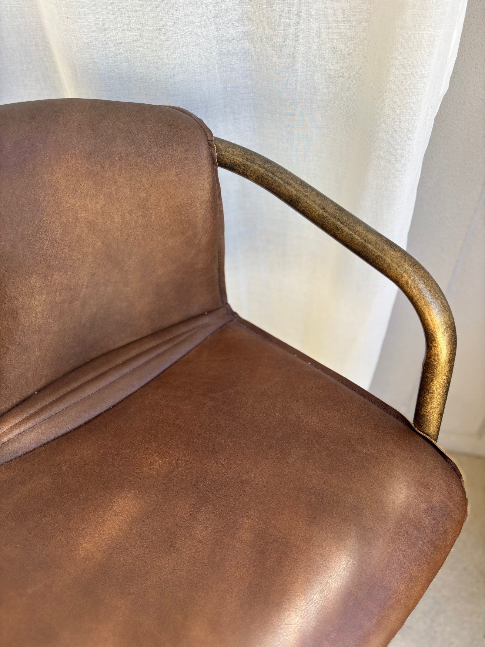 Orlando : Leather Dining Chair