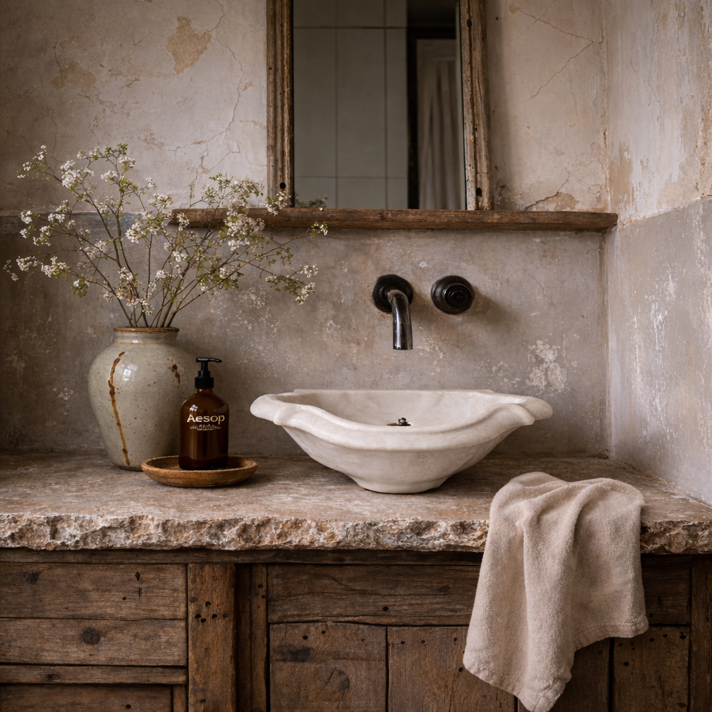 Ryka : Marble wash Basin