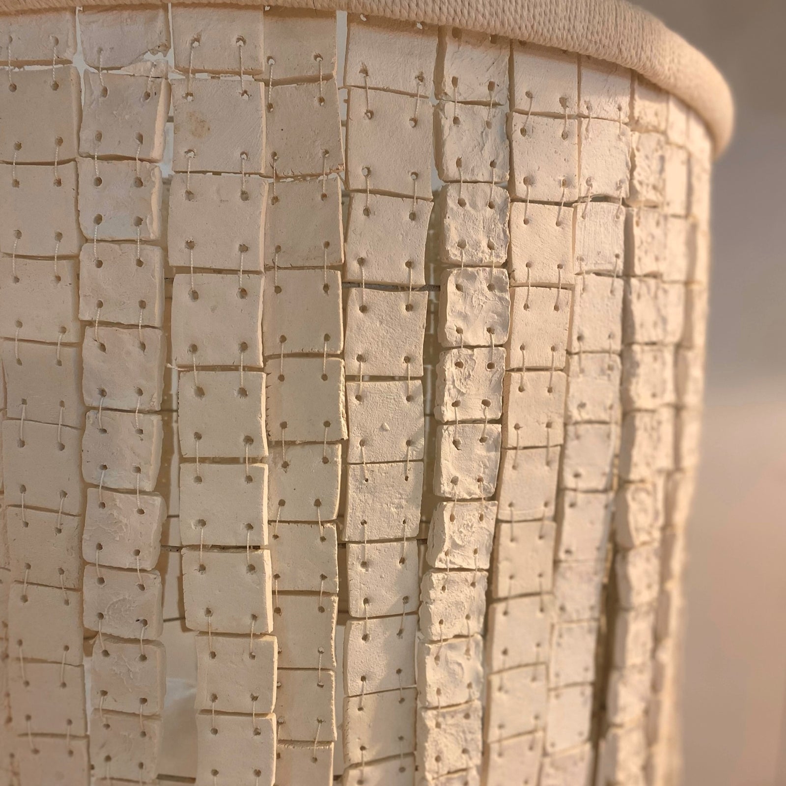 Atieno : Clay Drum Pendant