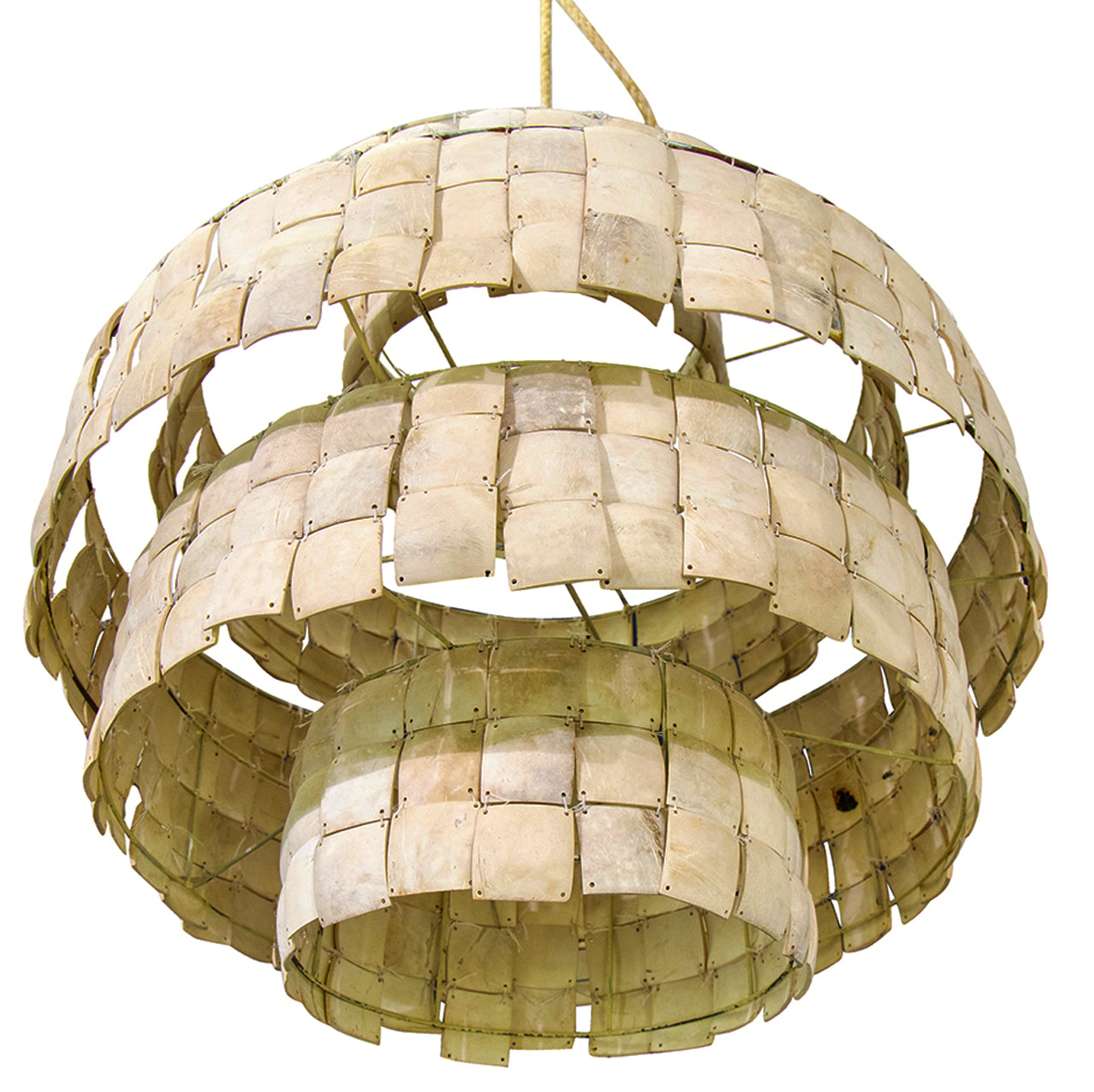 Ashika : Coconut Shell Chandelier