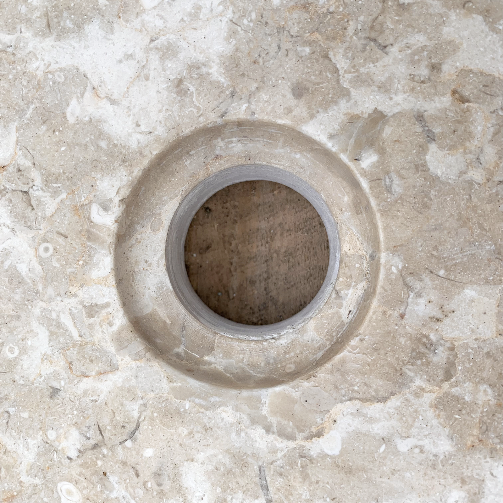 Matari : Raw Cream Marble Basin or Kitchen Sink, Small & Large. Wabi Sabi Basins Australia
