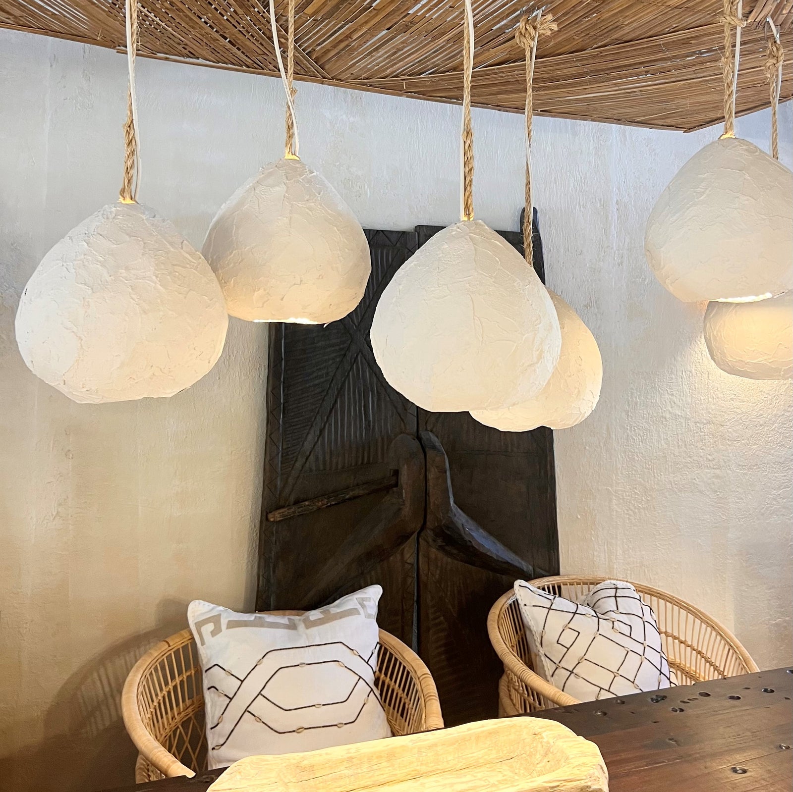 Okeshi : Wooden Naga Door Set