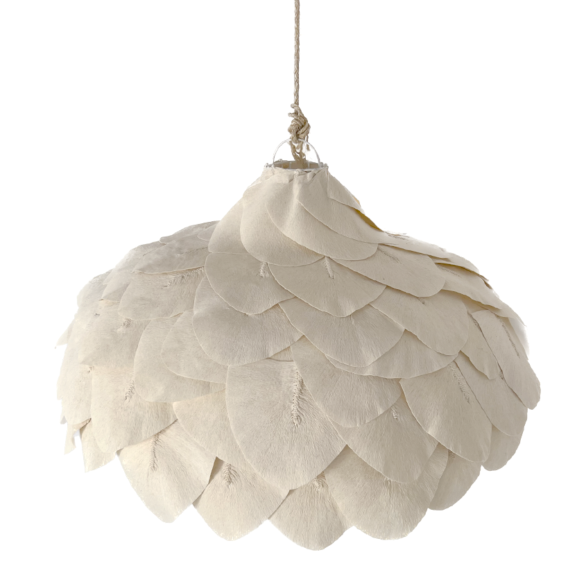 Kapar : Cotton Petal Pendant, 100cm