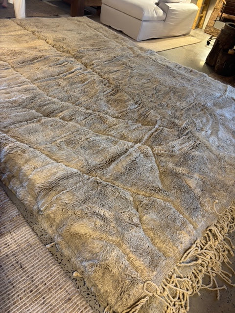 Meknes : Moroccan Rug, Taupe, Large