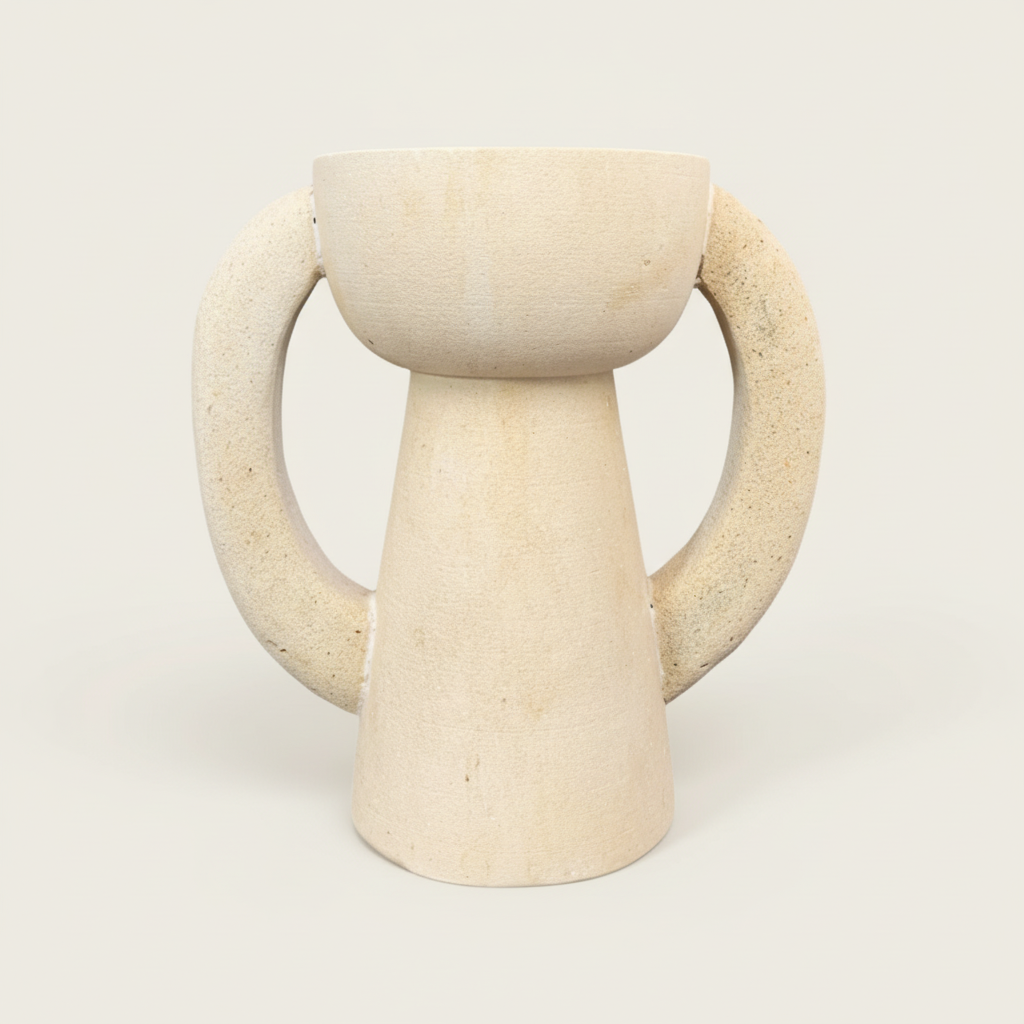 Negasi : Limestone Vase