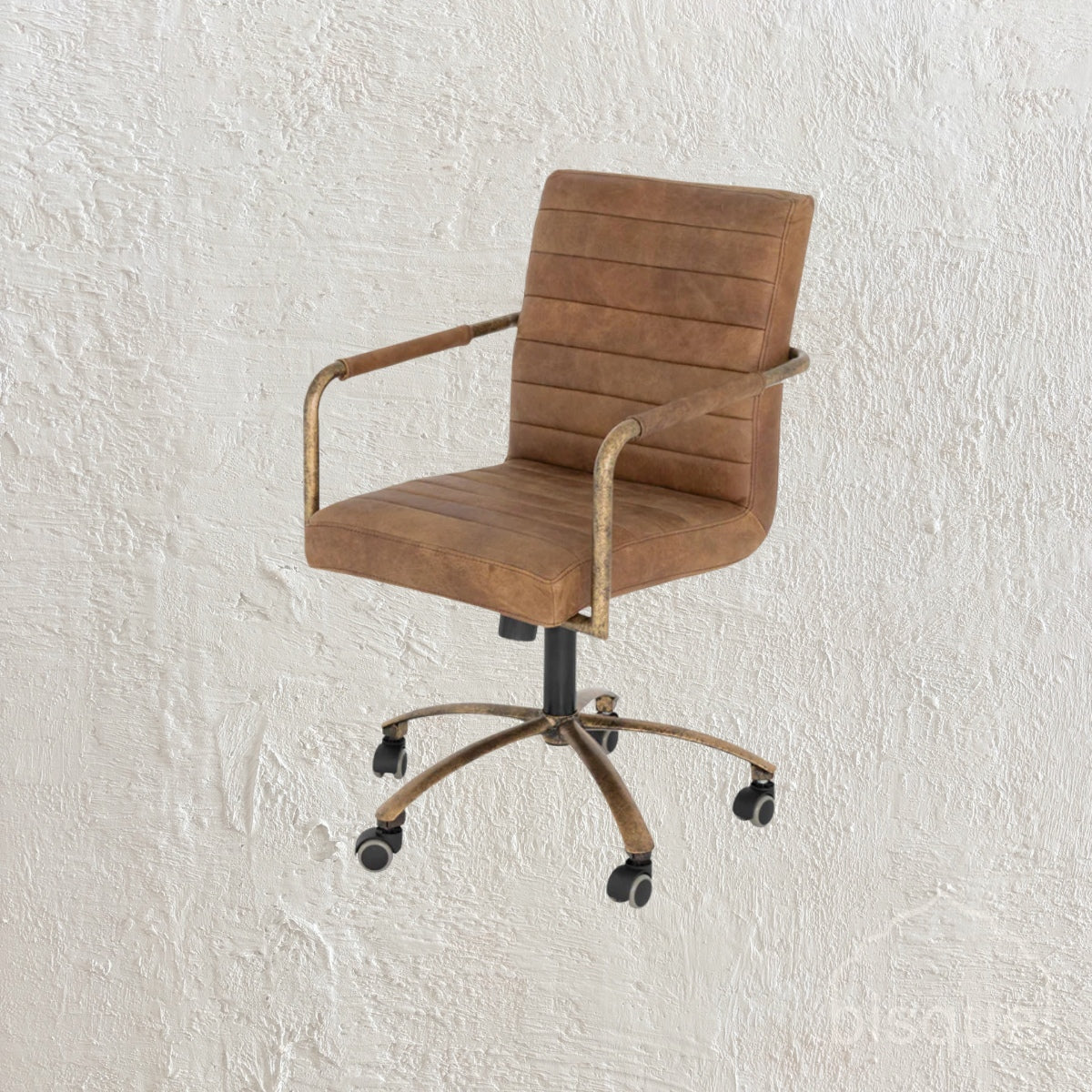 Rocco Antique Leather Office Chair