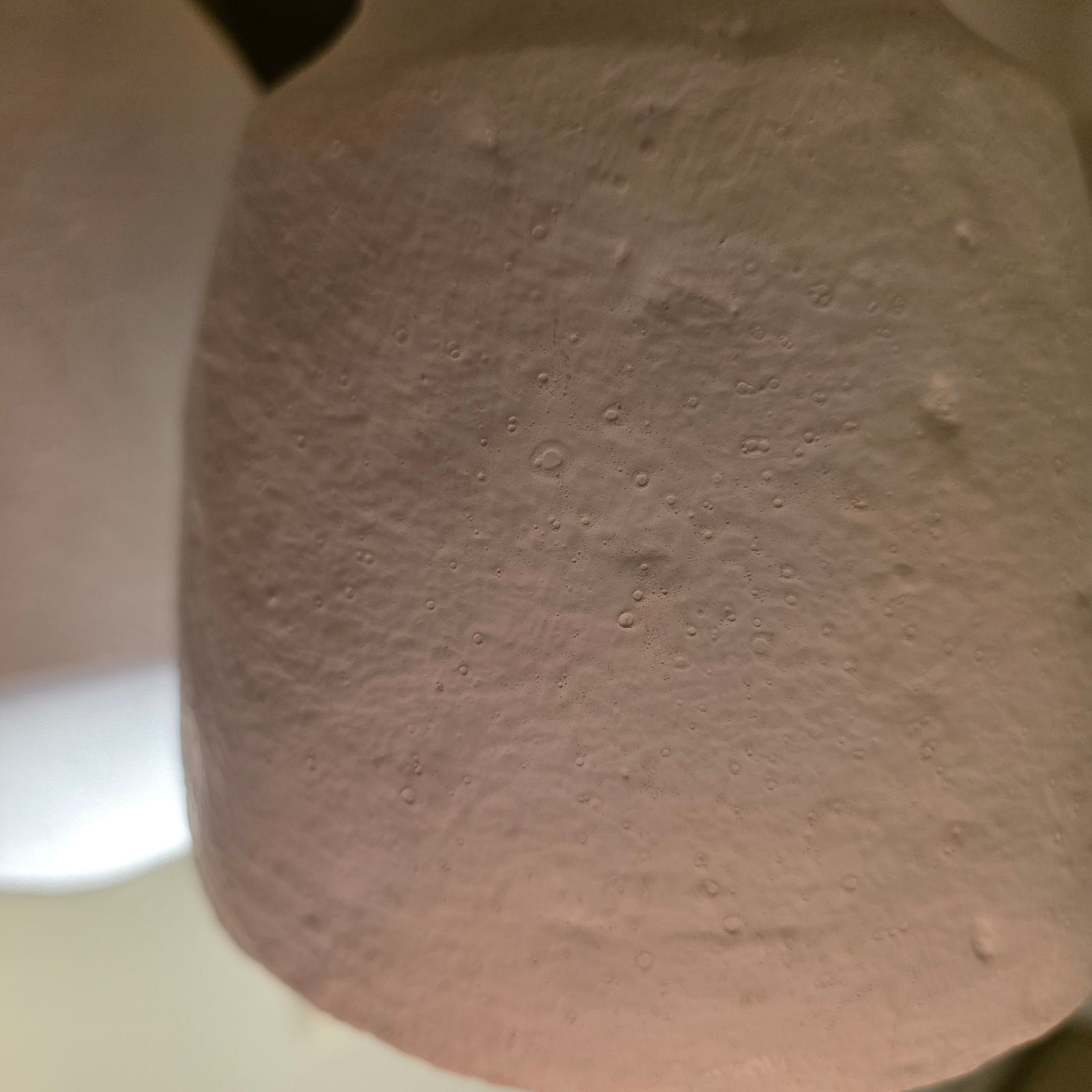 Pendant: Yani : Petite 15cm White GRC Pendant Light