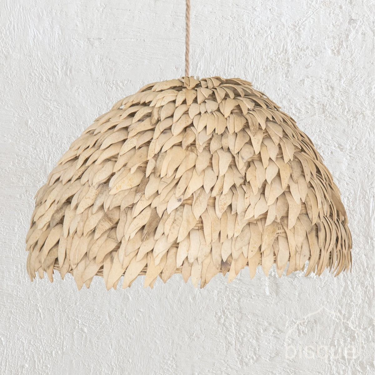 Sade : Coconut Dome Pendant Light