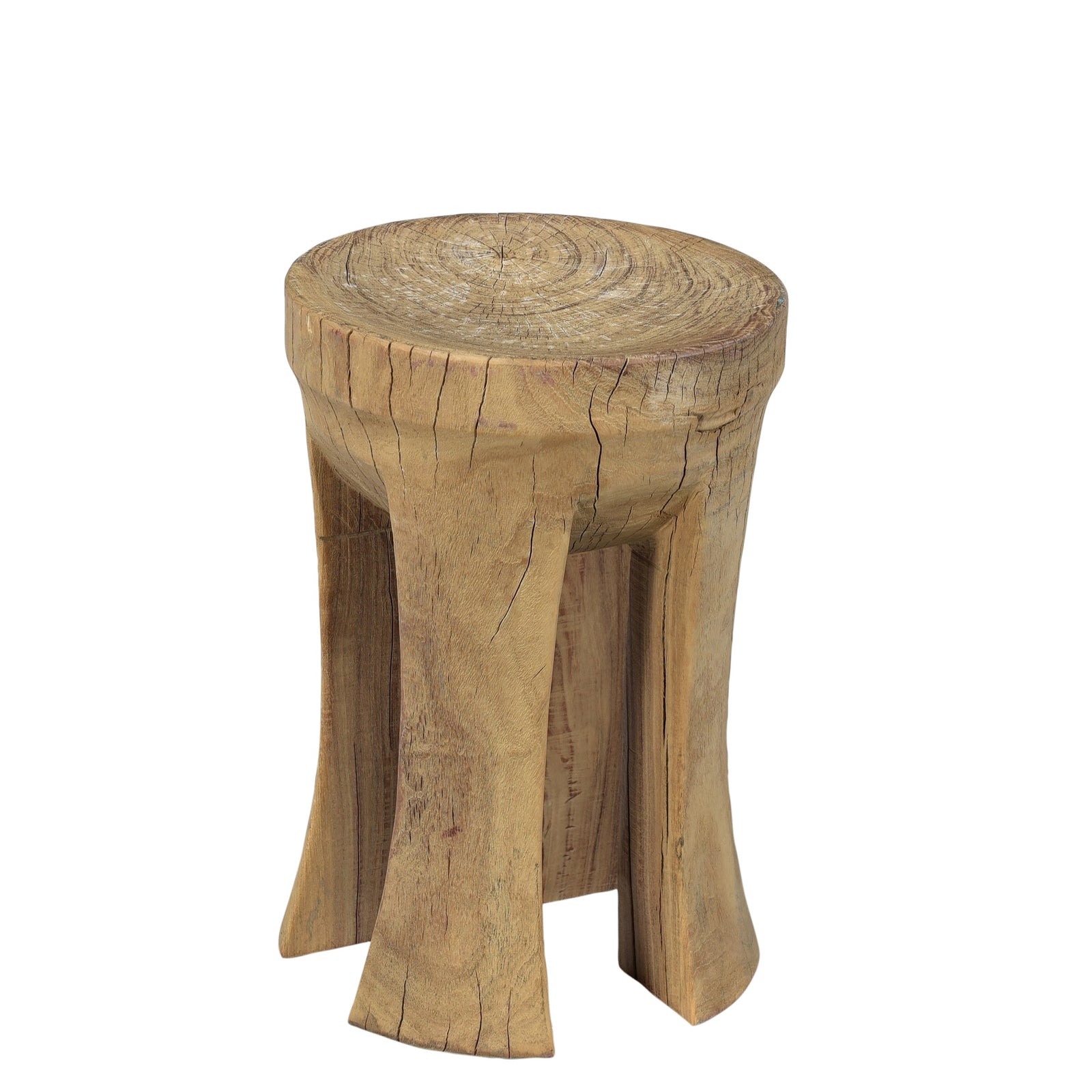 Buntu : Wooden Side Table / Stool
