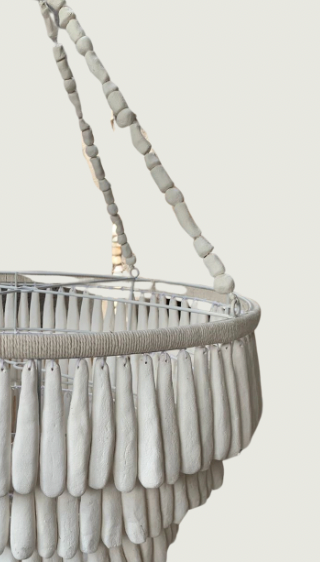 'Lembe' Clay Stick Pendant Light