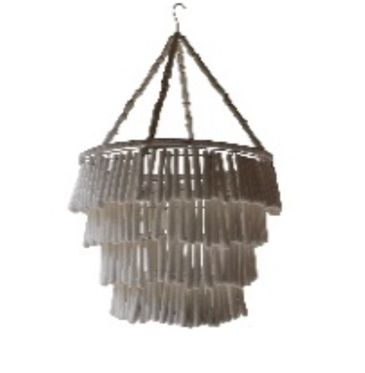 GIANNA - RESIN PENDANT LAMP WHITE dia 70 x h 105(110) cm
Pre-order November