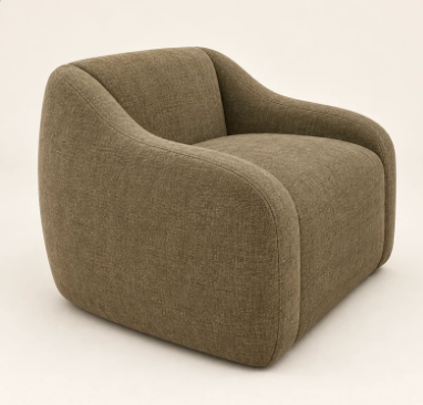 Customised : Occasional Chair : Roma : Wide Low Profile | Granada Khaki