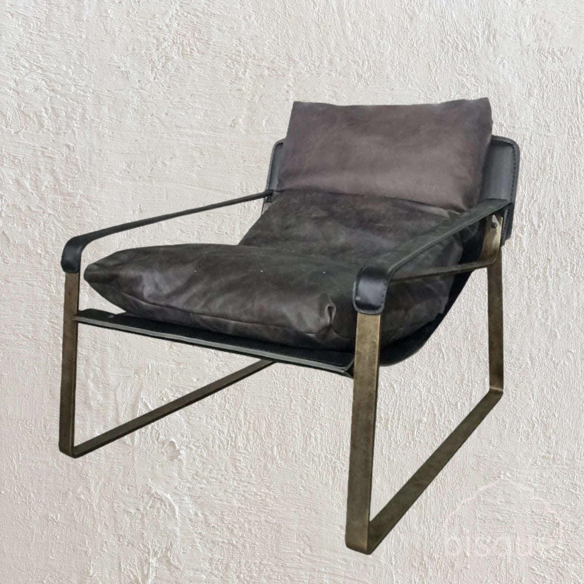 Thomas : Leather Recliner, Ebony