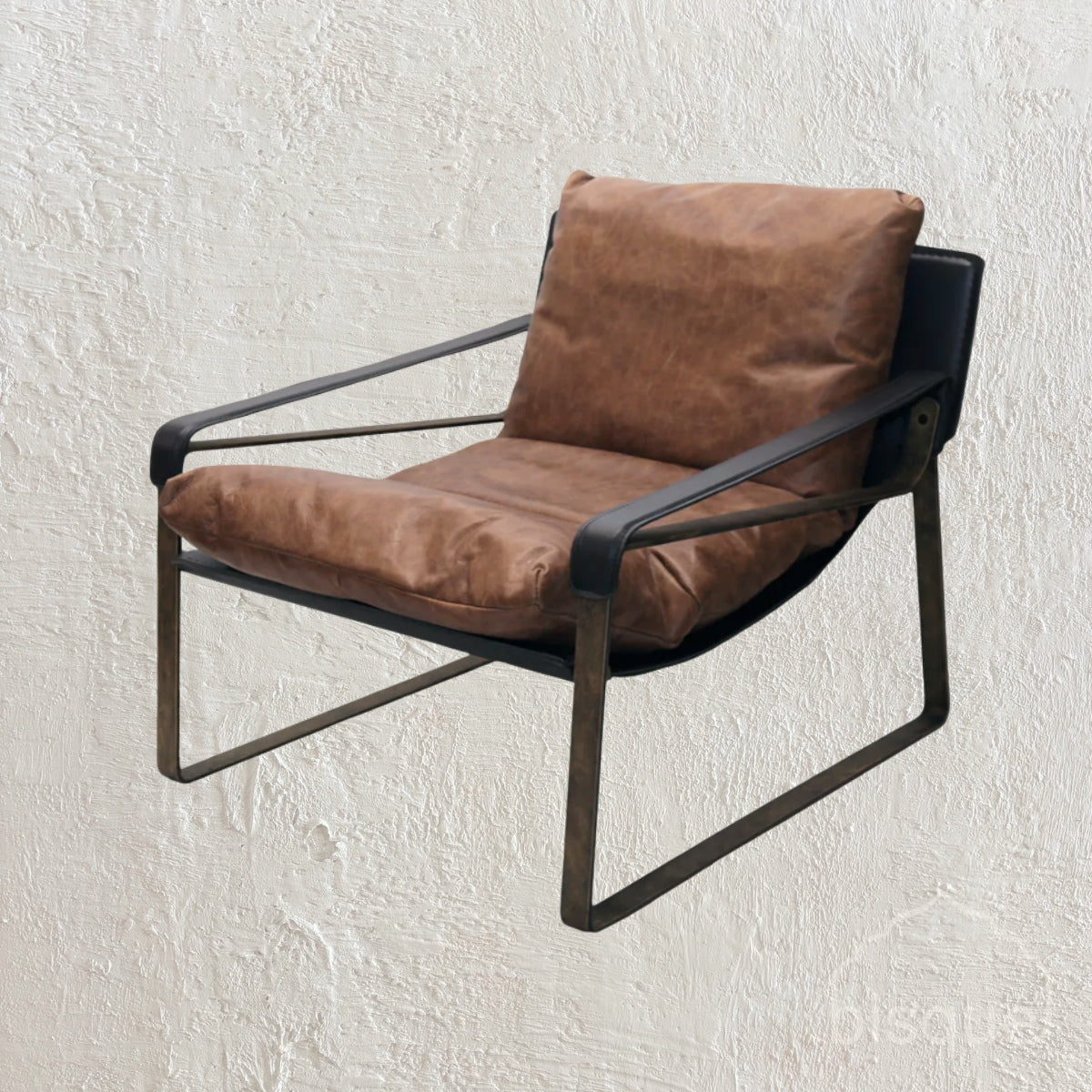 Thomas : Leather Recliner, Brown