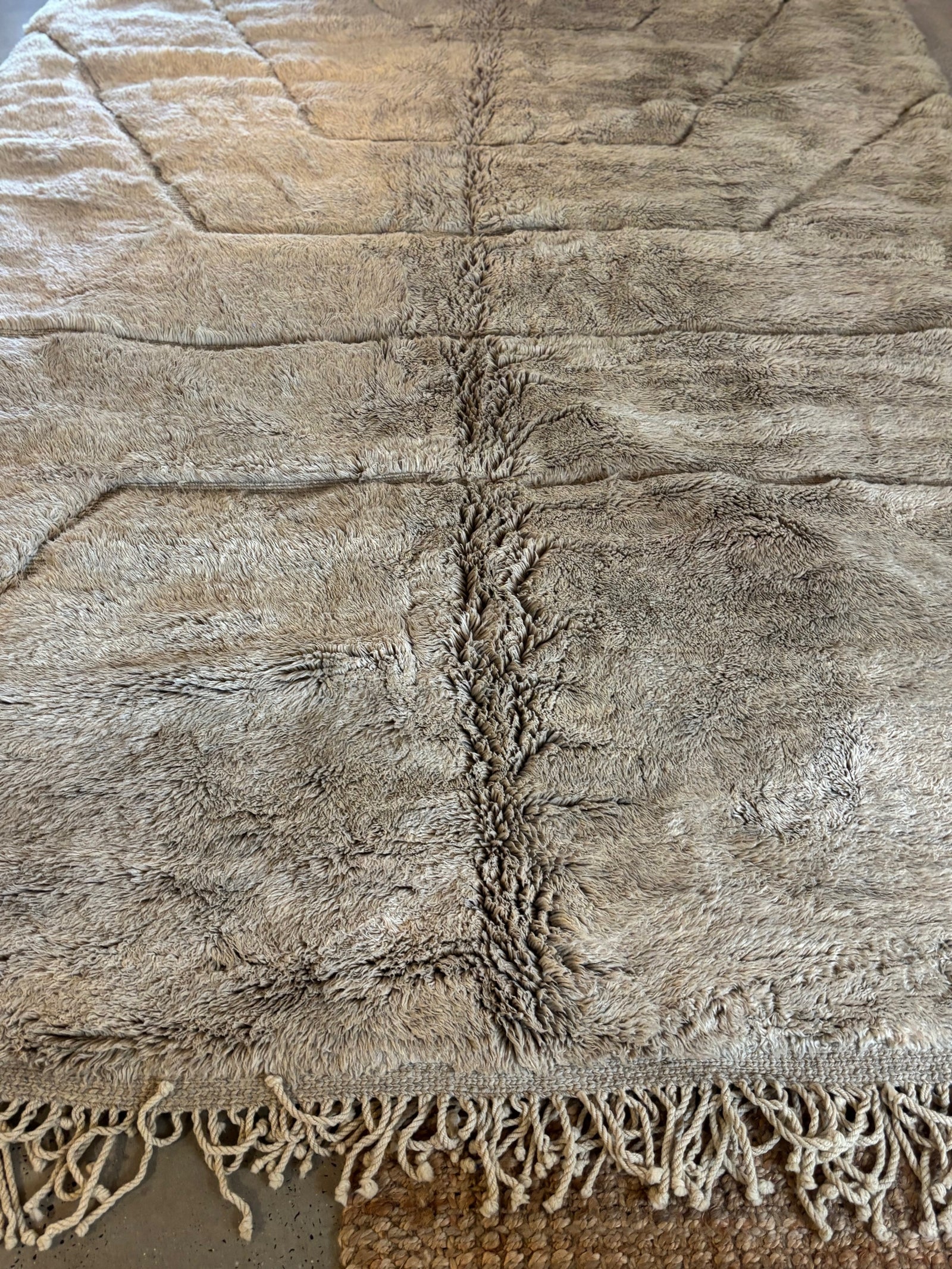 Tangier : Moroccan Rug, Taupe, Large