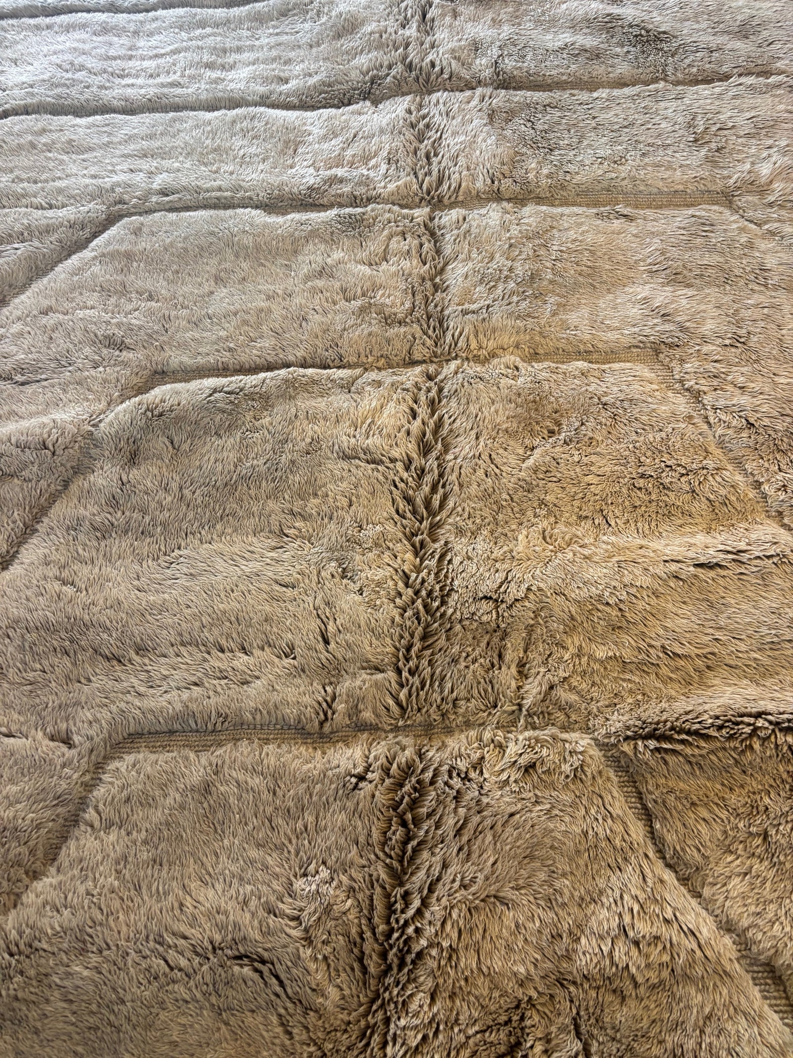 Tangier : Moroccan Rug, Taupe, Large