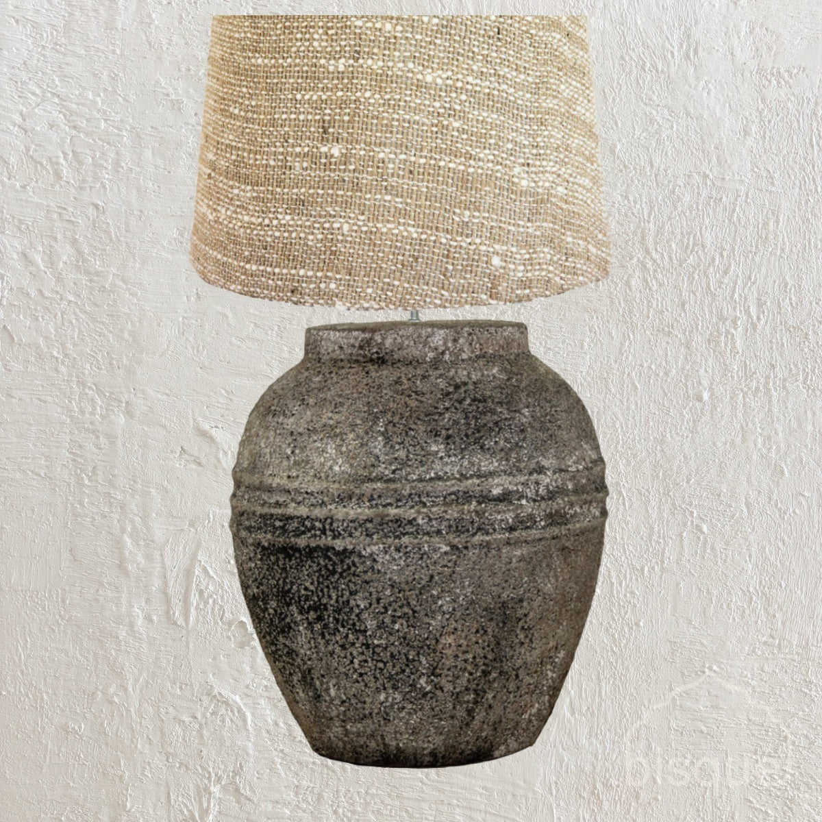 Maina : Table Lamp Base, Grey