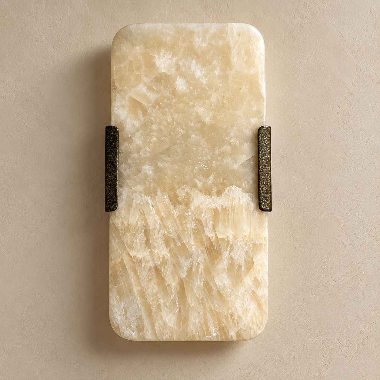 Wall Sconce : Amera : Natural Onyx | Natural