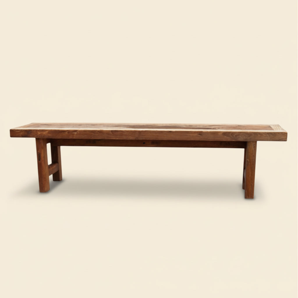 Wooden Teak Natural Bench 180cm W1488