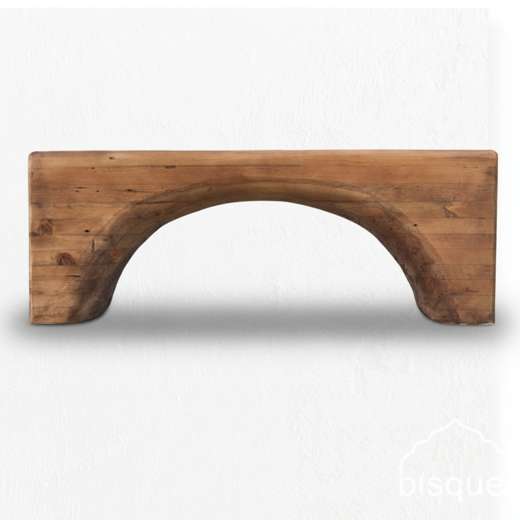 Bench: Adua Reclaimed Timber Arch Bench