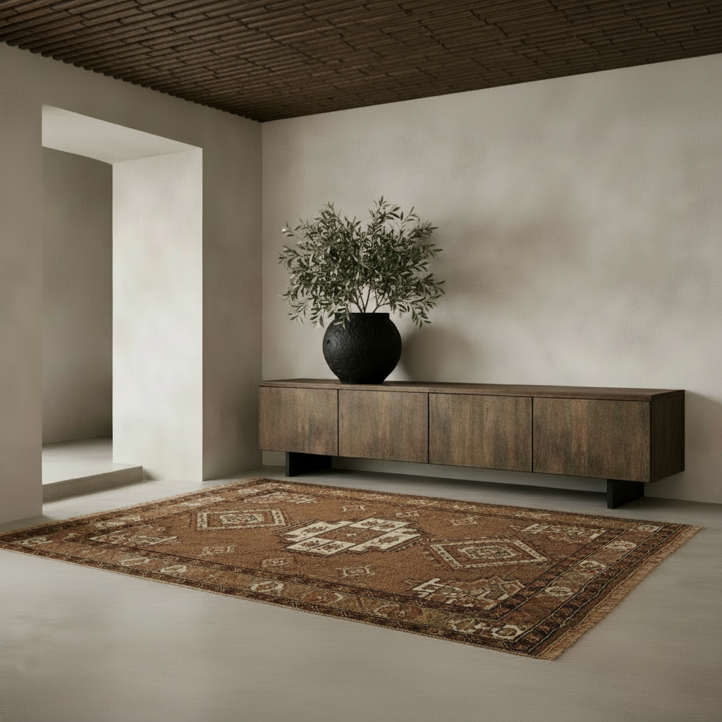 entertainment unit: Aosta, reclaimed Teak Low Cabinet