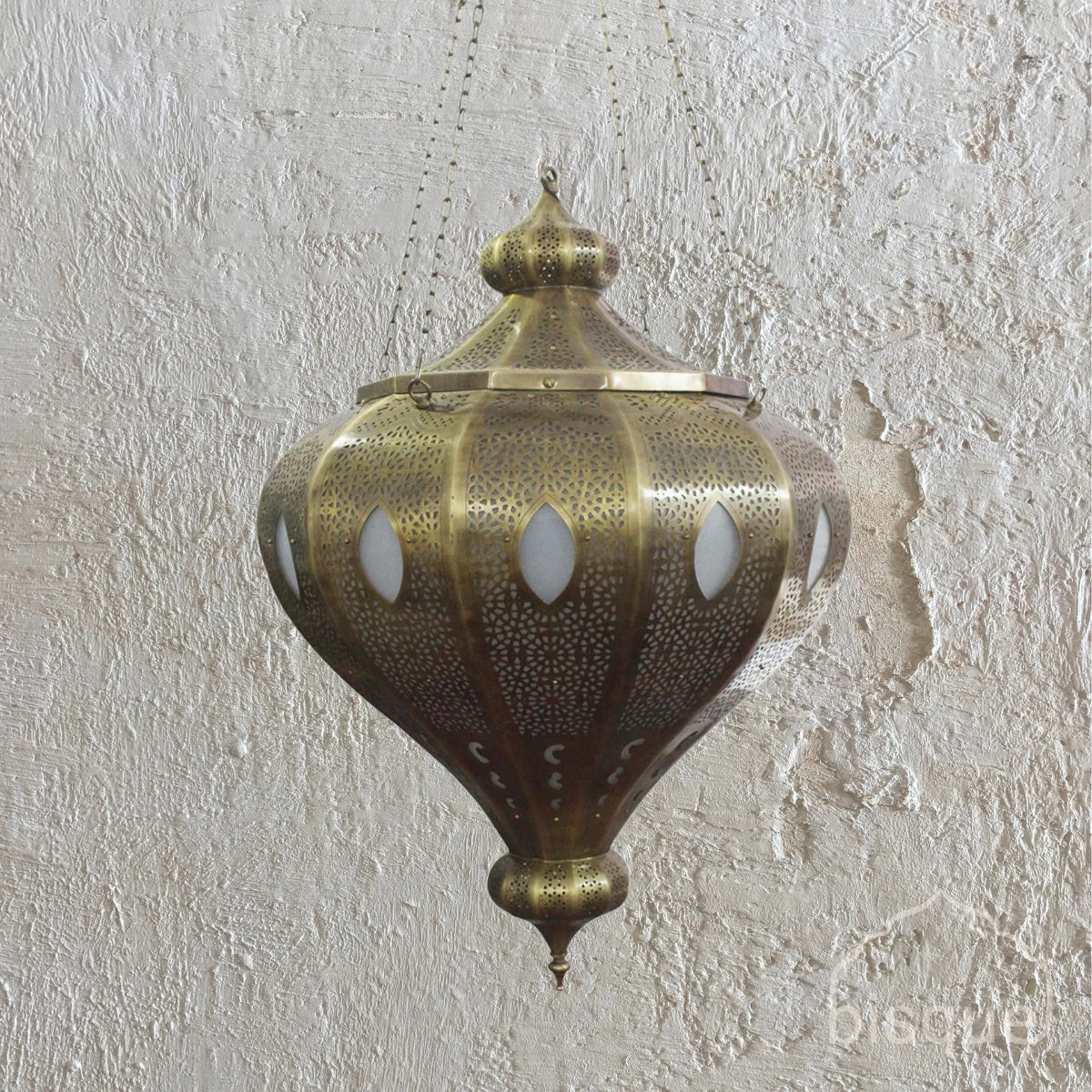 Atlas : Brass Pendant