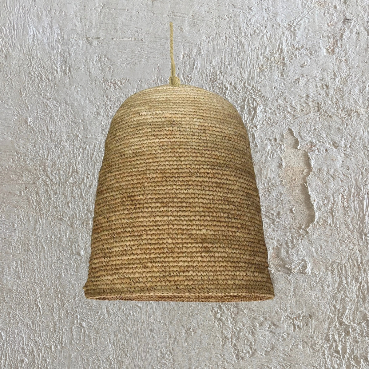 Priya : Sisal Dome Pendant