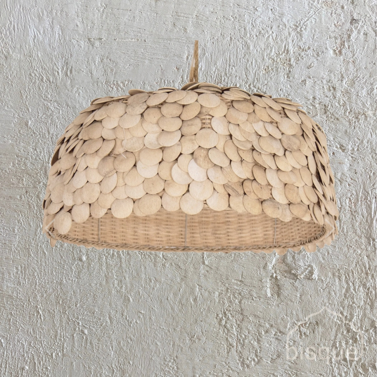 Senna : Coconut Dome Disc Light, Large.