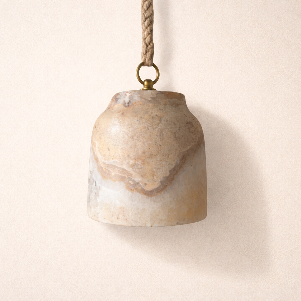Pendant Light: Esti, Petite 15cm Onyx Pendant Light
