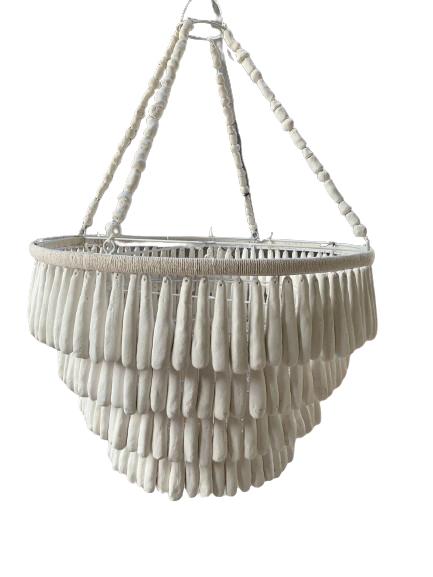 'Lembe' Clay Stick Pendant Light