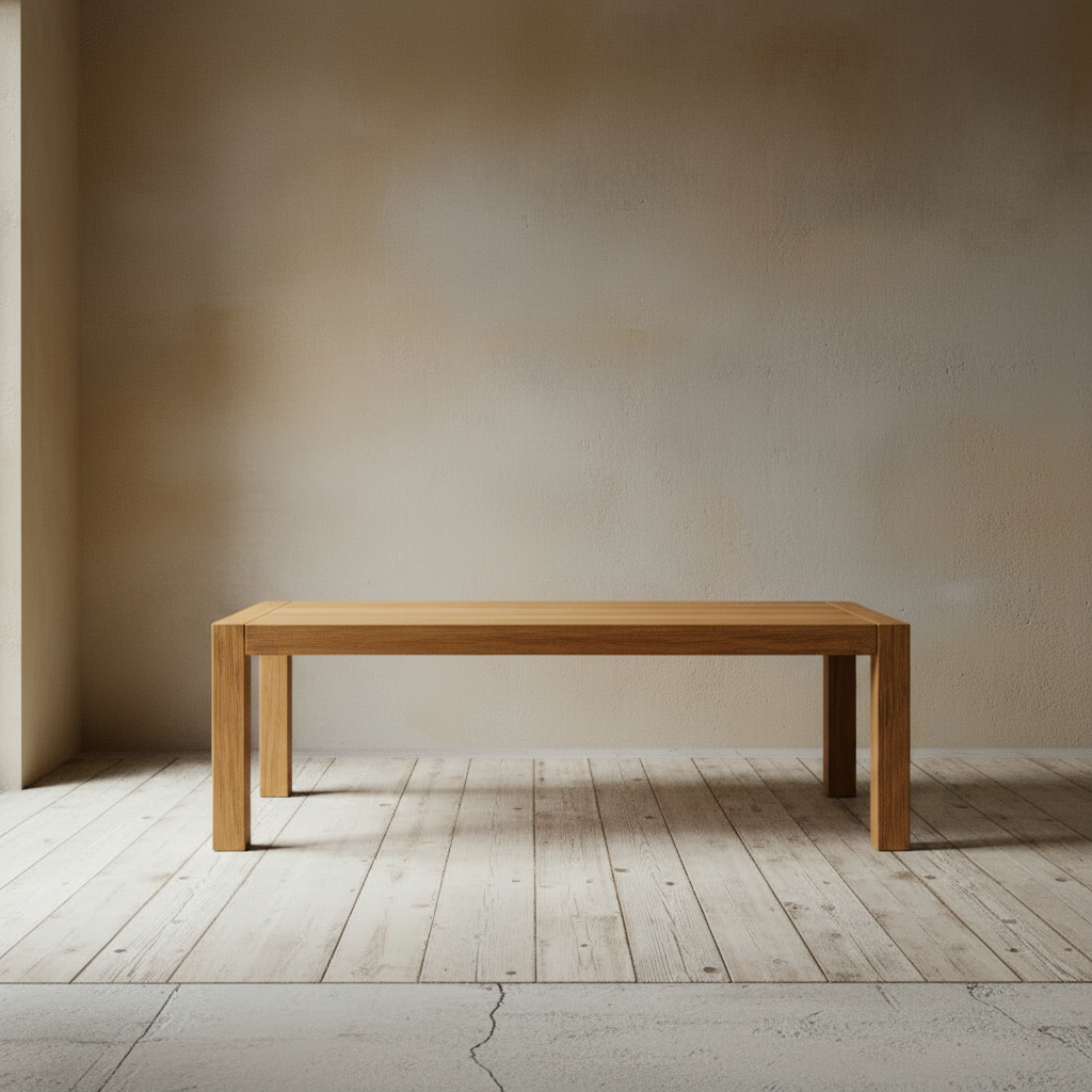 Galang : Reclaimed Wood Dining Table, Bleached 300cm