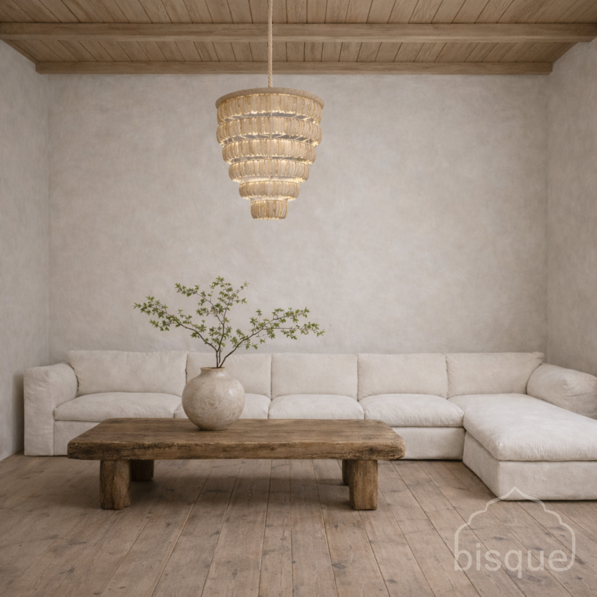 Juna : Coconut chandelier