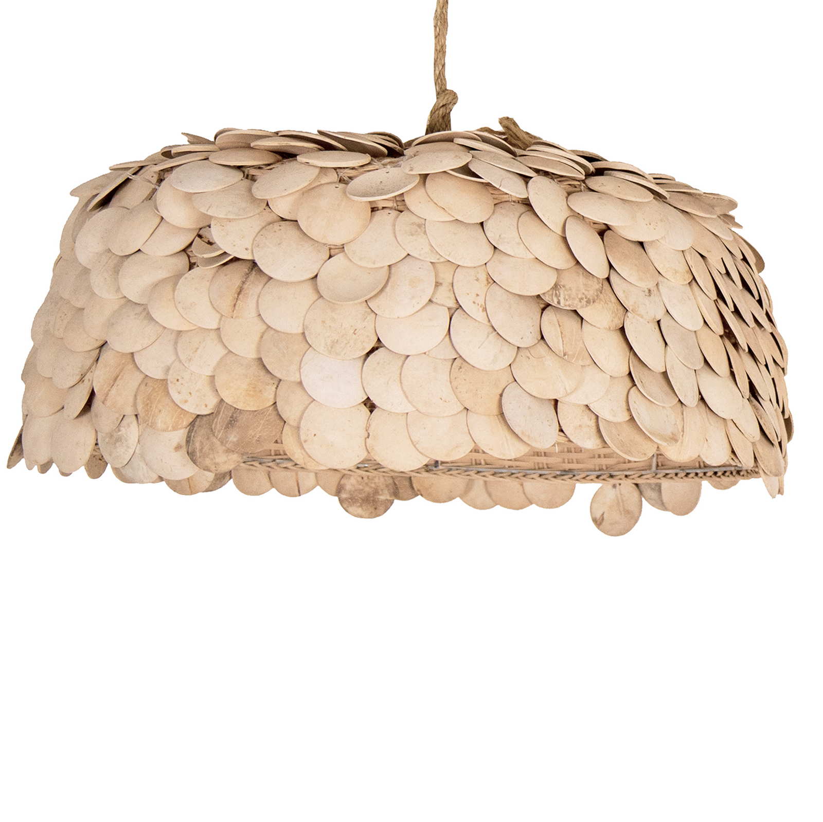 Sera : Coconut Dome Disc Light, Small.