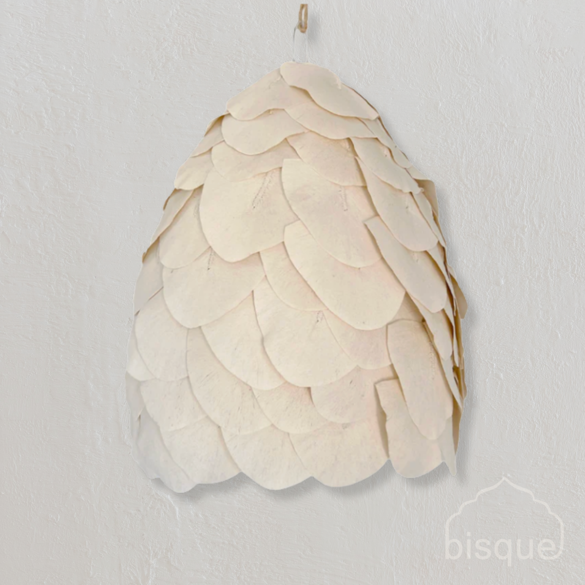 Milana : Large Cotton Dome Petal Pendant