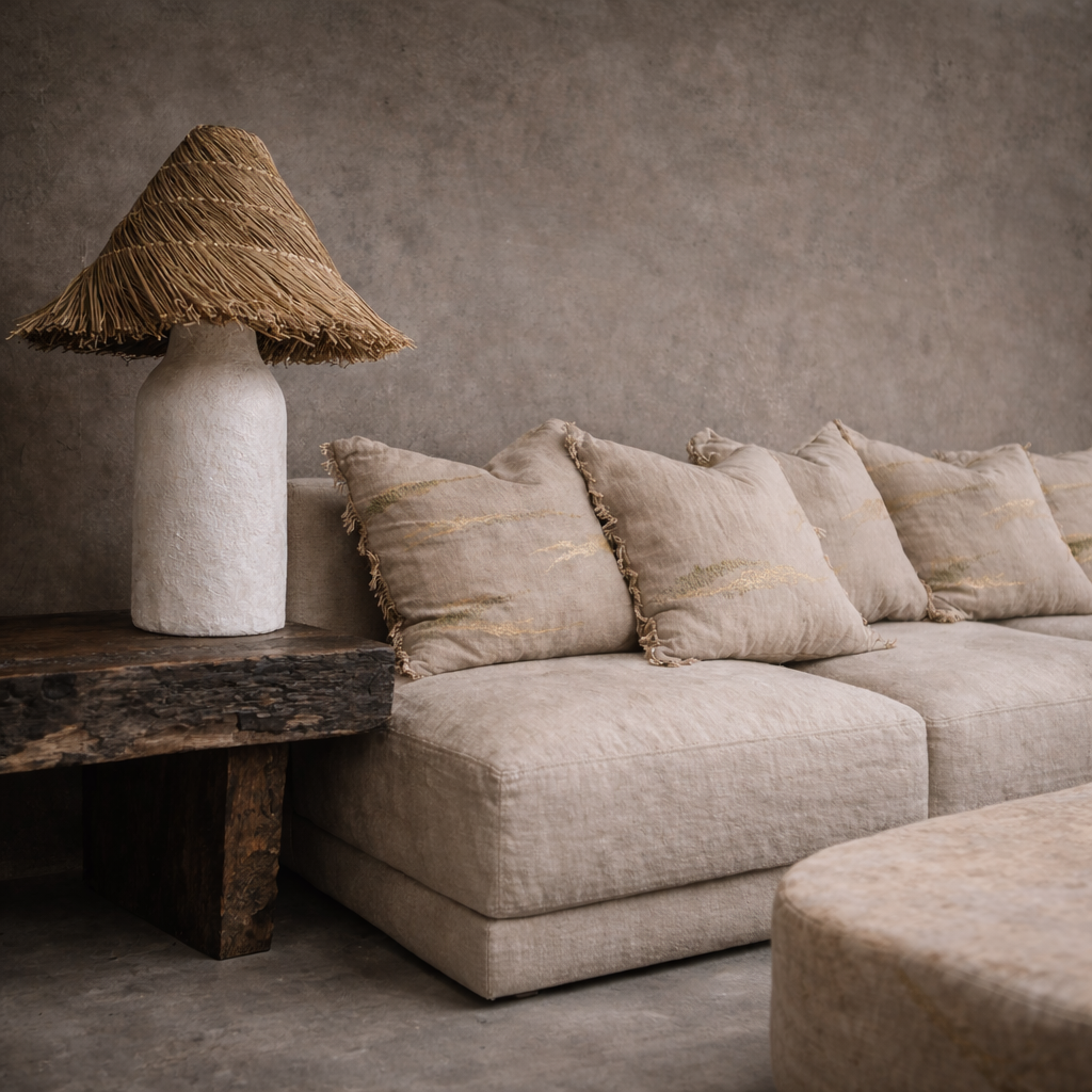 Table lamp: Nina terracotta lamp