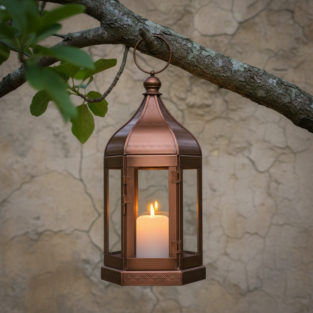 CLEARANCE PENDANT : Seera : Indian Lantern