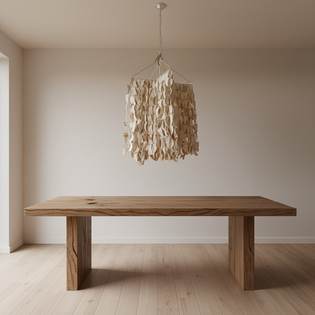 CLEARANCE PENDANT : Star : Coconut Pendant Light.
