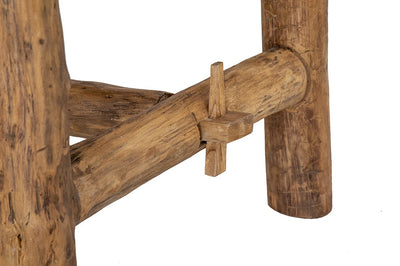 Anyango, Wooden Log Table, Natural.